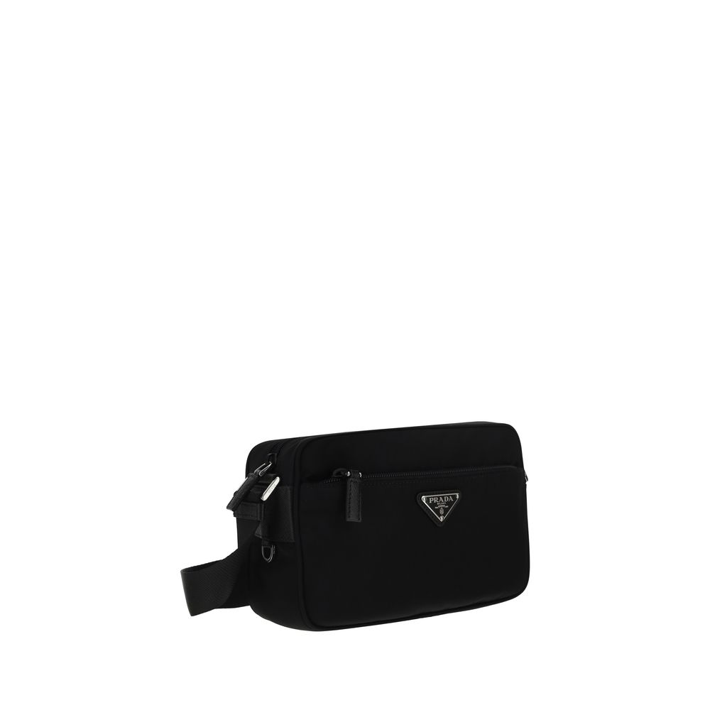 Prada Black Re-Nylon Crossbody Bag