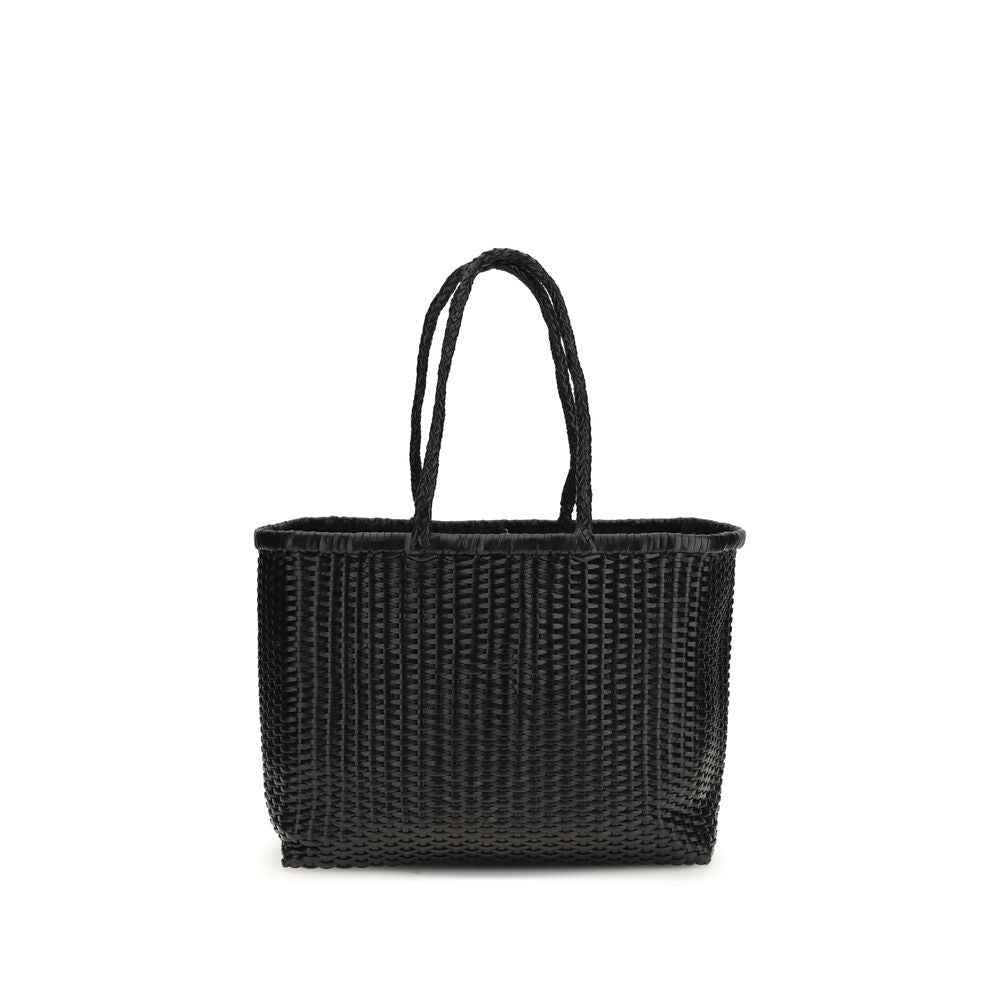 Dragon Diffusion Black Weave Big Tote Bag front view