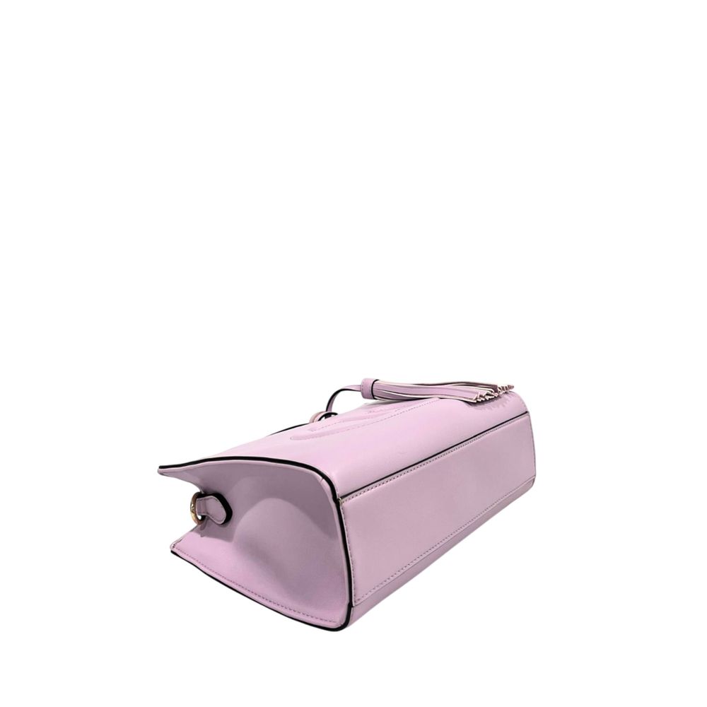 Twinset Multicolor polyethylene shoulder bag pink with adjustable strap side view