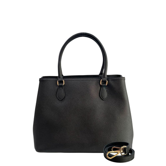 Twinset Women Shoulder Bag Black Faux Leather