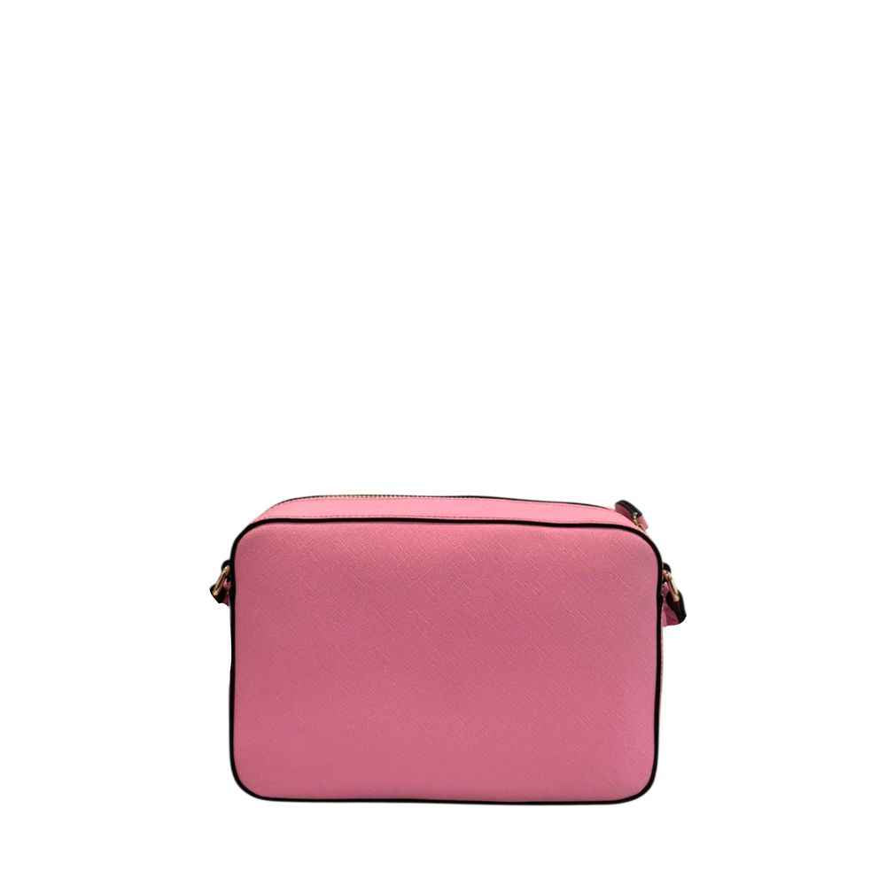Twinset Pink PU Women Crossbody Bag