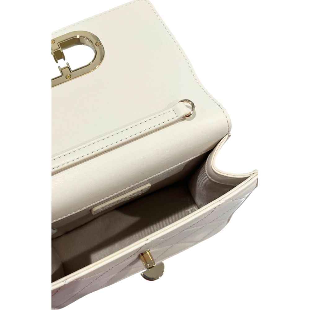 Twinset Beige PU Women Crossbody Bag