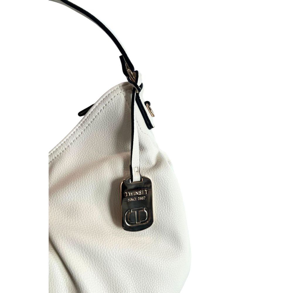 Twinset White Shoulder Bag