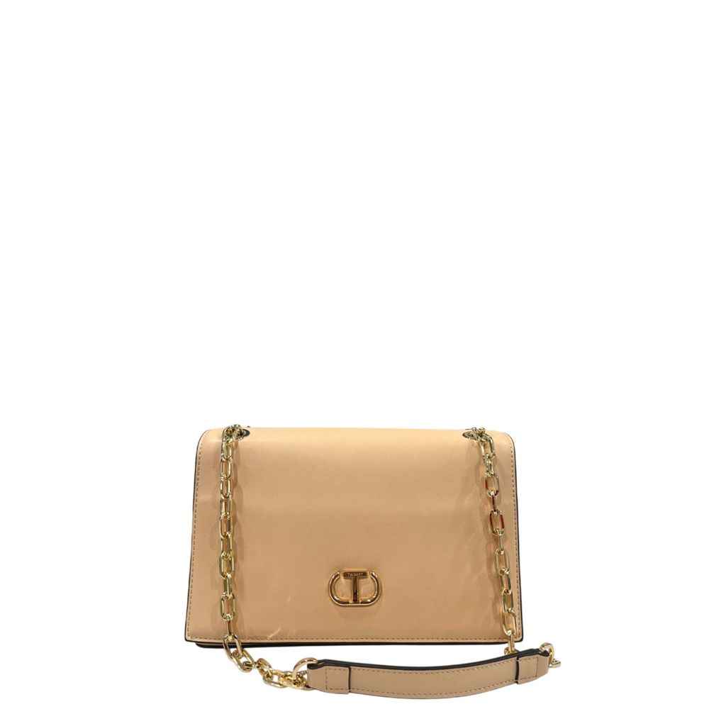 Twinset Pink PU Women Crossbody