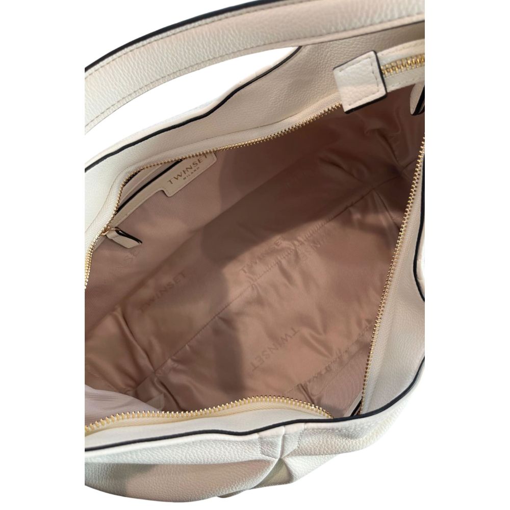 Twinset White Shoulder Bag