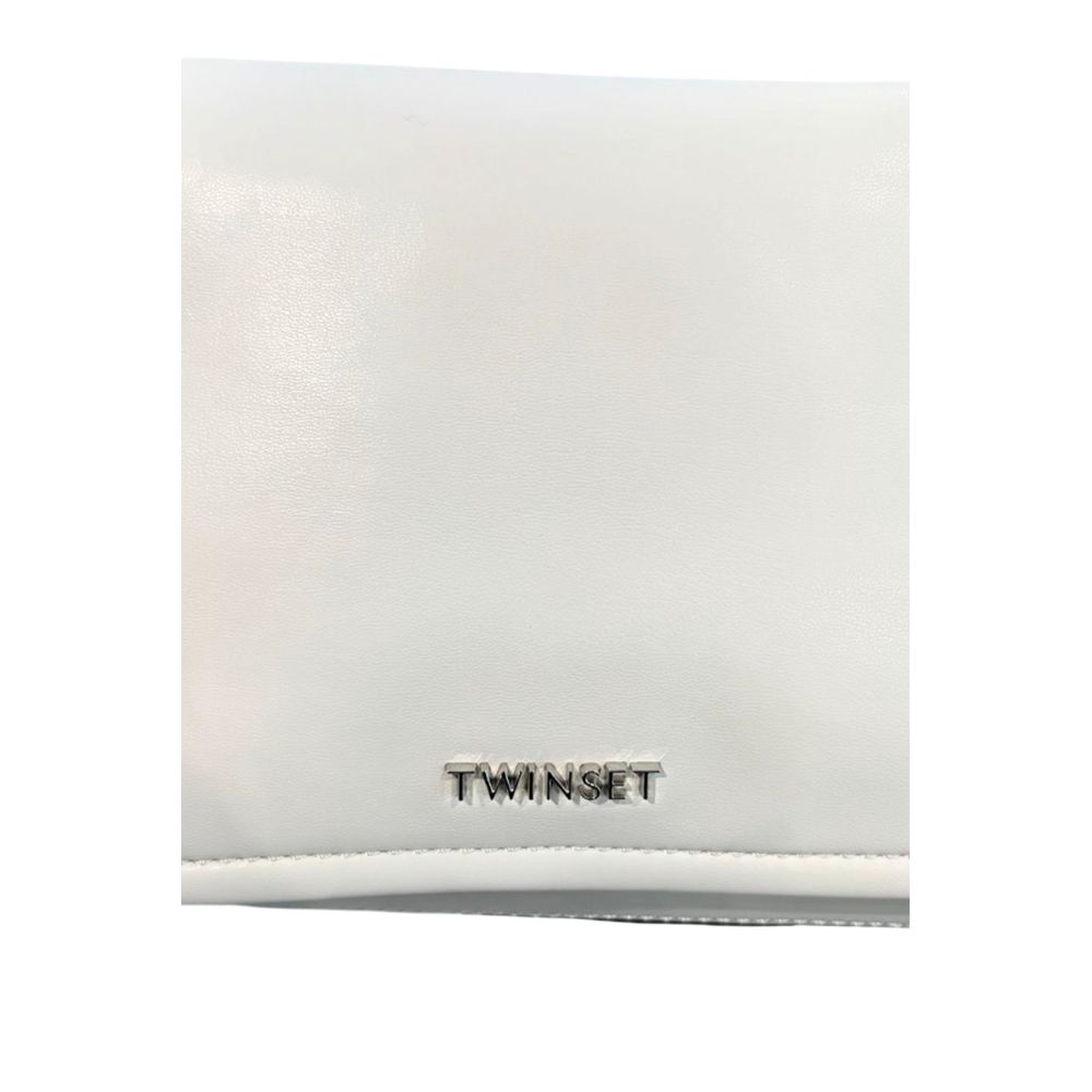 Twinset White PU  Shoulder Bag