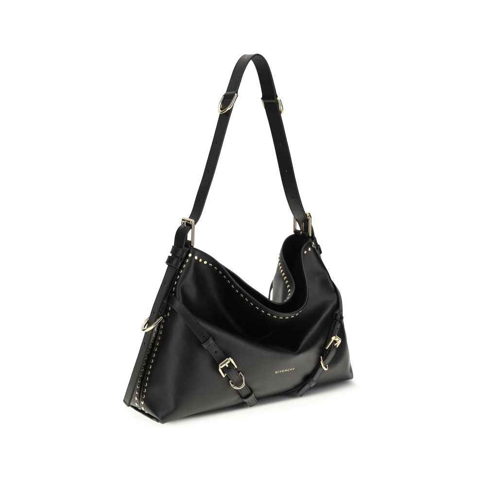 Givenchy Black Large Voyou Shoulder Bag