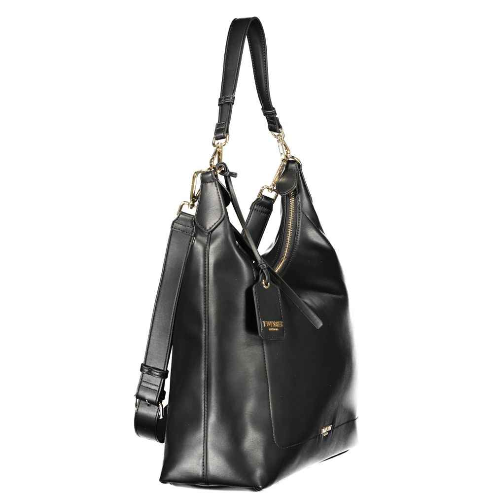 Twinset Black Polyurethane Women Handbag