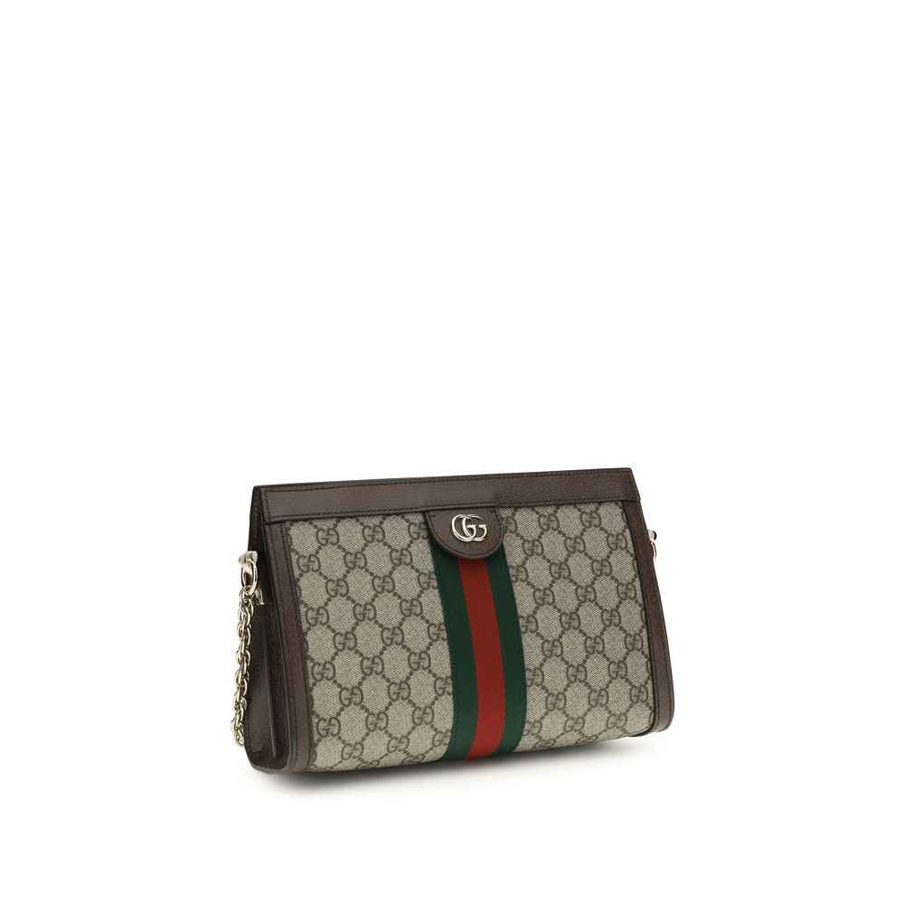 Gucci Brown Fabric Handbag