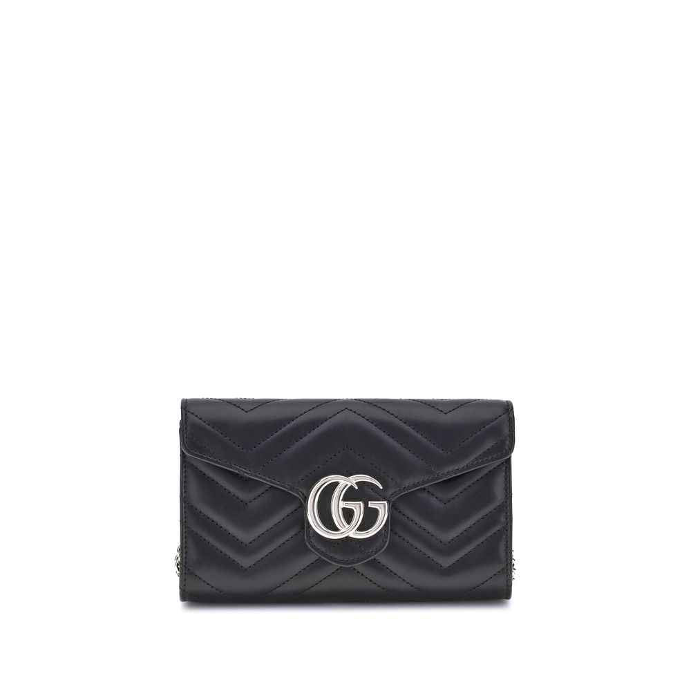 Gucci Black Calf Leather Bos Taurus Shoulder Bag