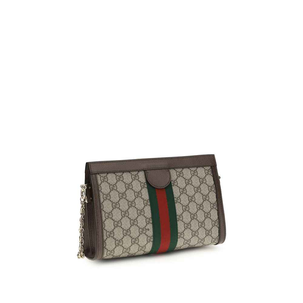 Gucci Brown Fabric Handbag