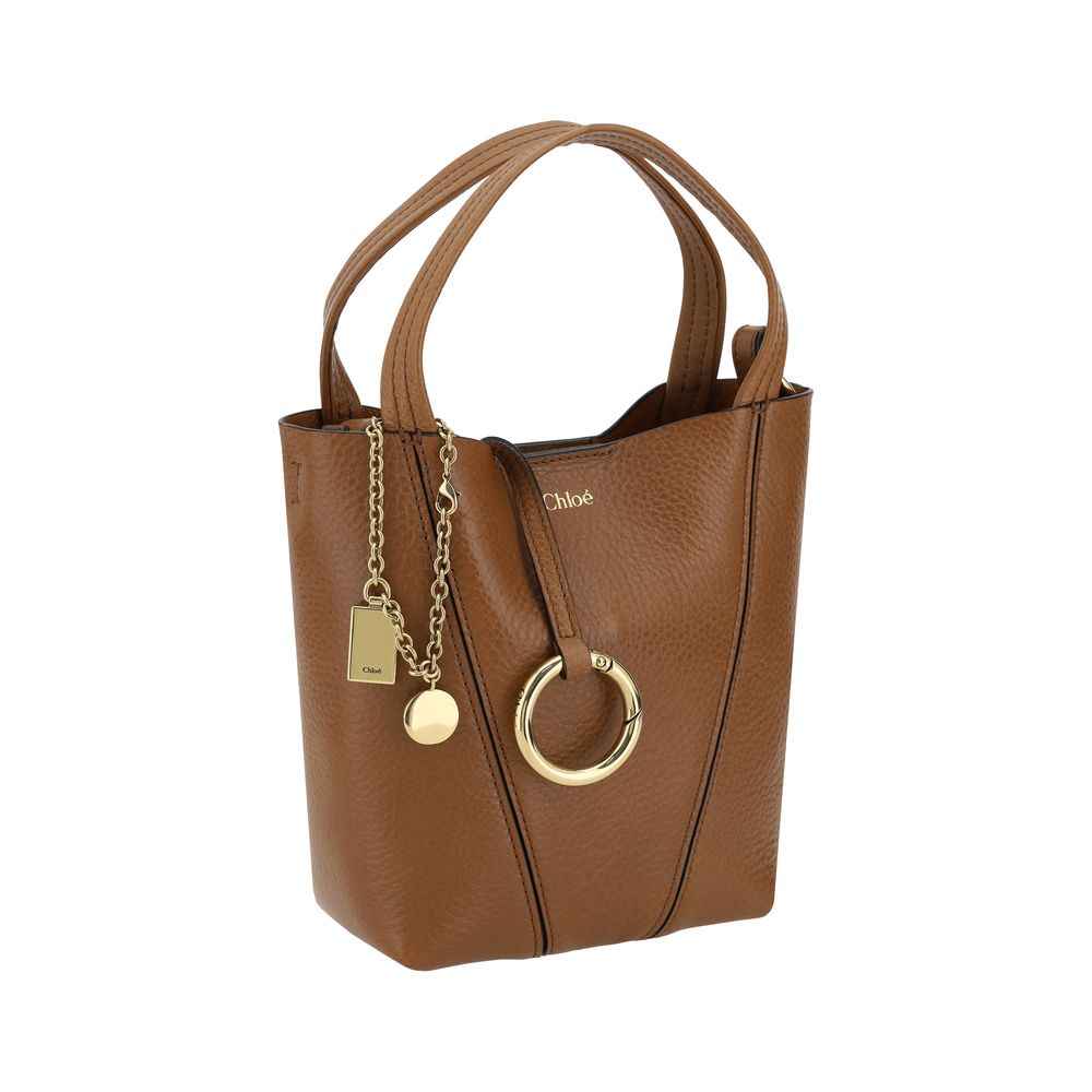 Chloé Brown Calf Leather Bos Taurus Shoulder Bag