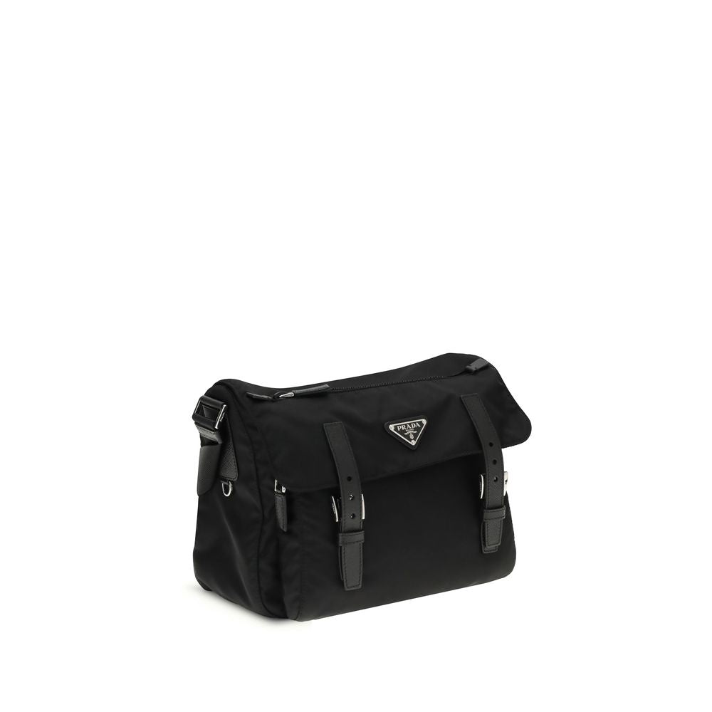 Prada Black Explore Medium Shoulder Bag