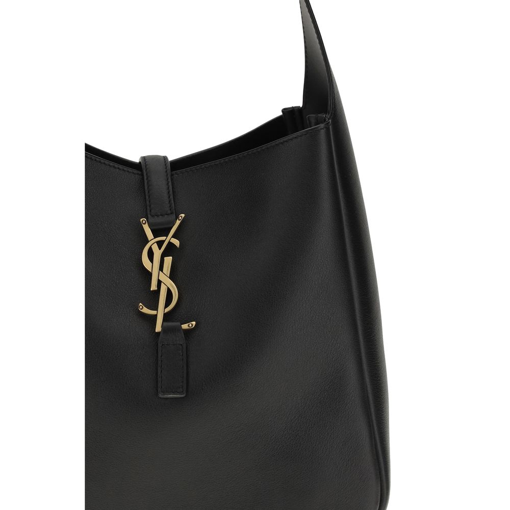 Saint Laurent Black  Le 5 à 7 Shoulder Bag