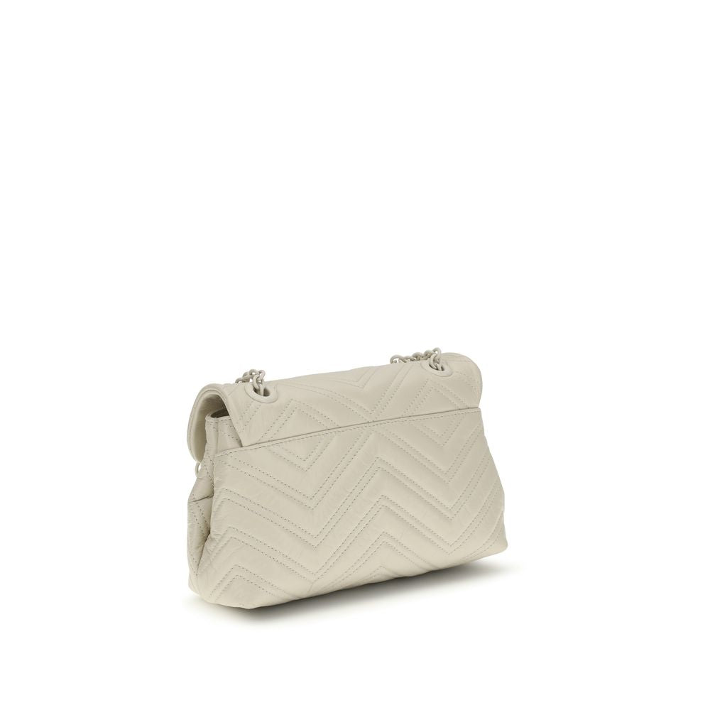 Gucci Beige Small GG Marmont Shoulder Bag