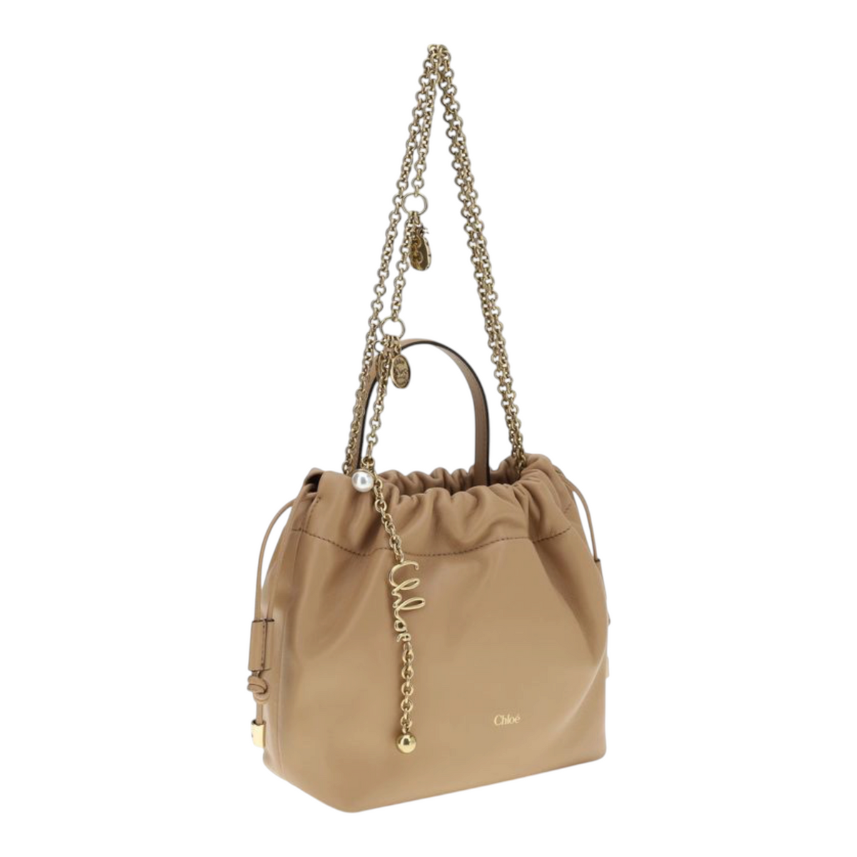 Chloé Icons Bolso de Hombro Beige
