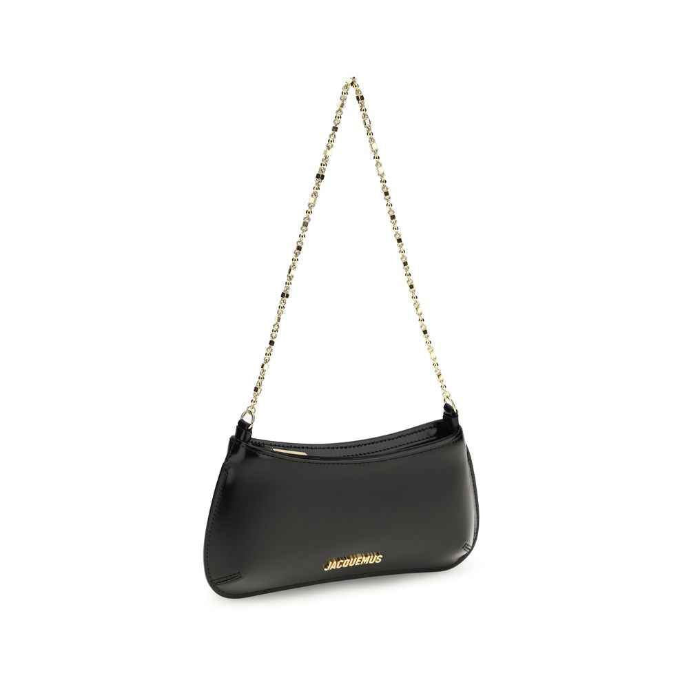 Jacquemus Black  Bisou Chaine Small  Shoulder Bag