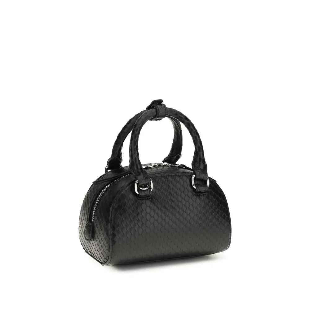 Diesel Black 1DR Dome Handbag