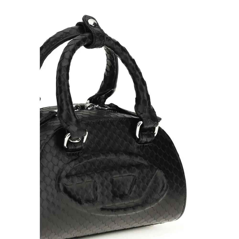 Diesel Black 1DR Dome Handbag