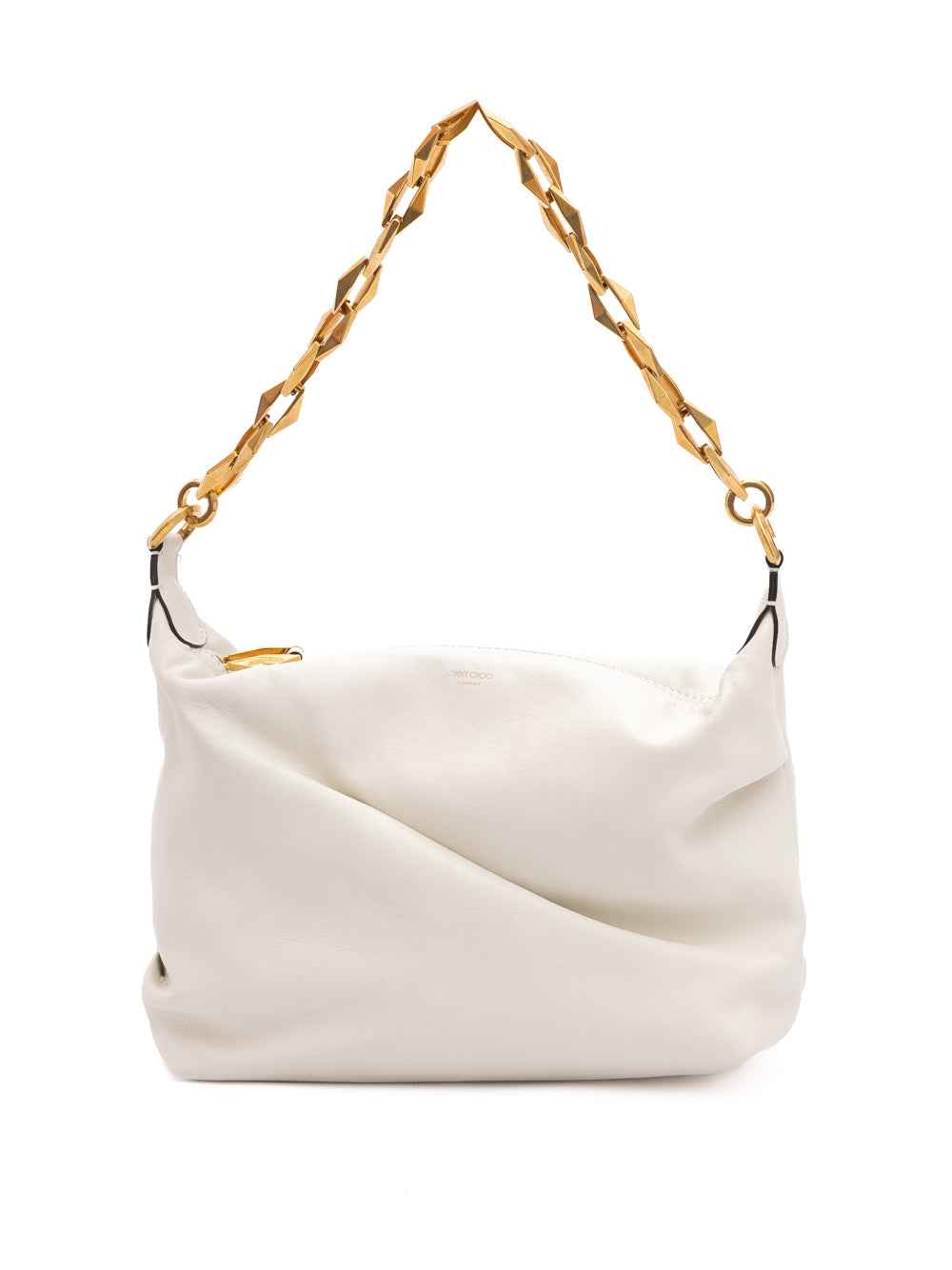 Jimmy Choo White Diamond  Shoulder Bag