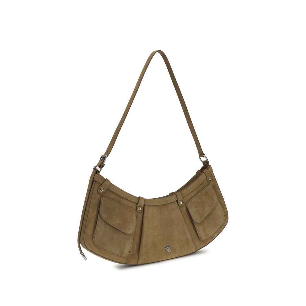 PINKO Beige Pocket Body Bag.