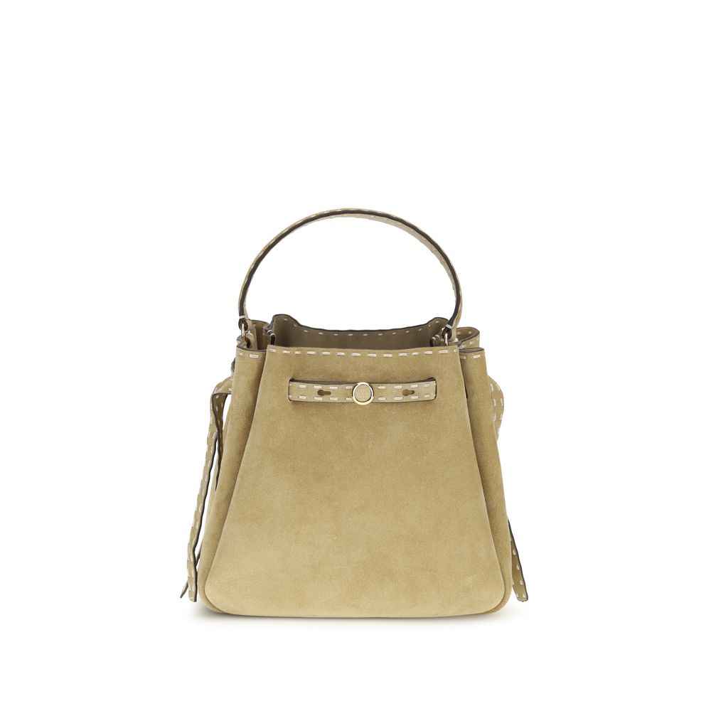 Tory Burch Beige Romy Bucket Bag