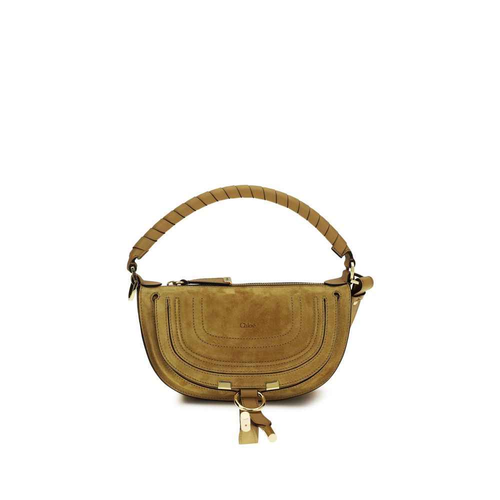Chloé Brown The Marcie Mini Shoulder Bag