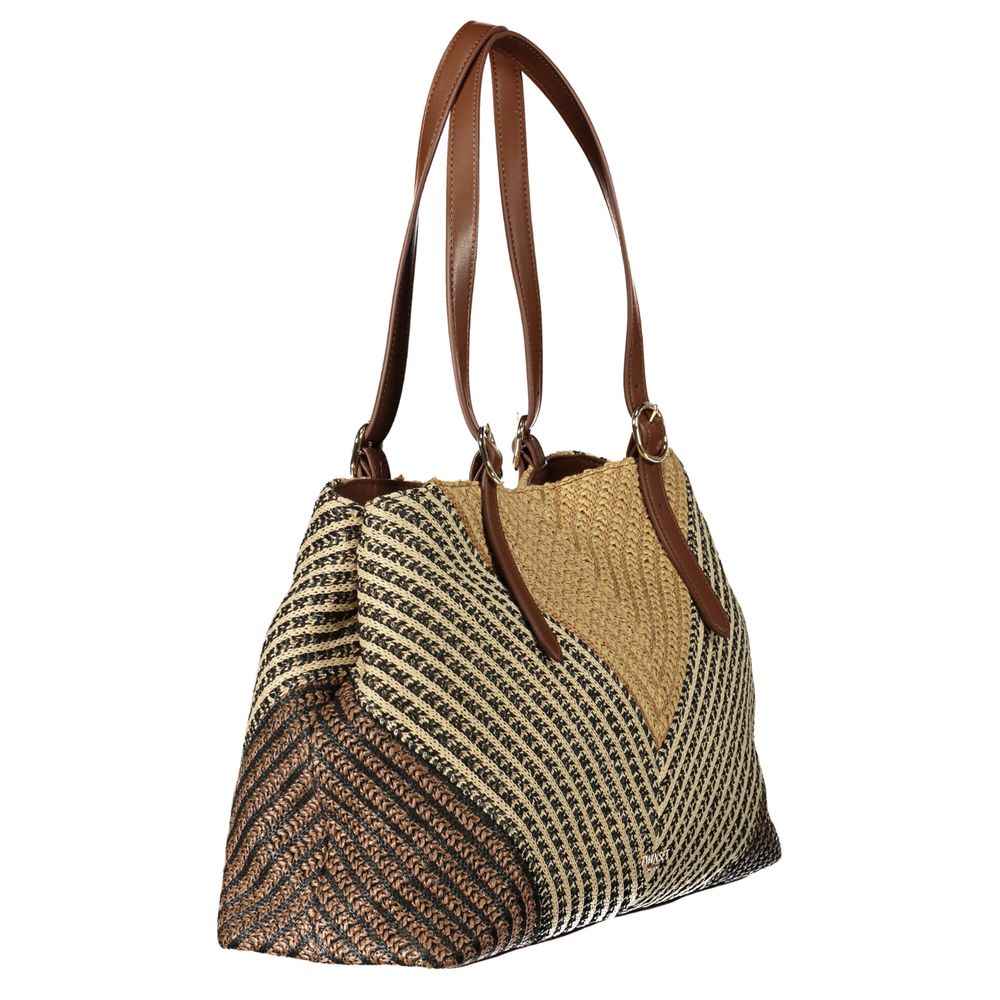 Twinset Brown Polyester Handbag