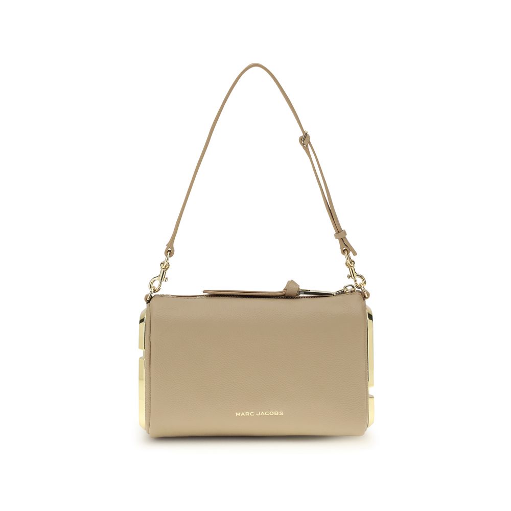 Marc Jacobs Bos Taurus beige calf leather shoulder bag front view