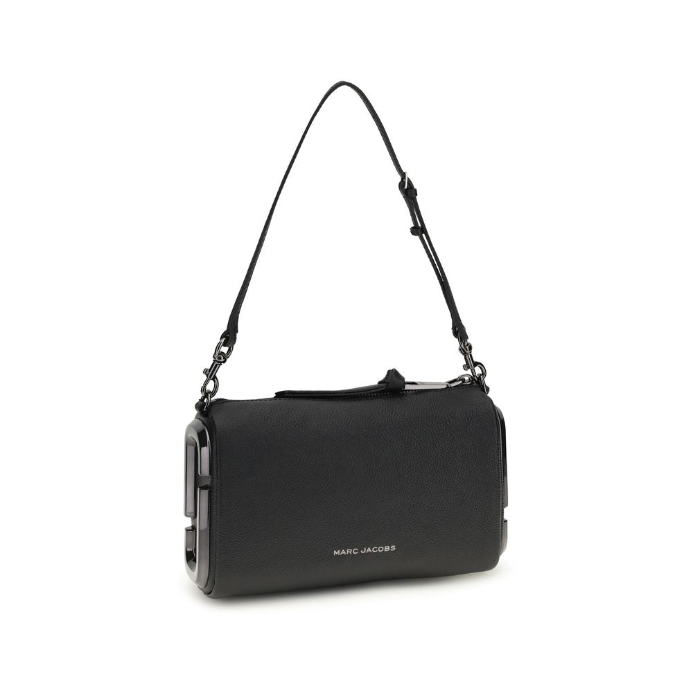 Marc Jacobs Bos Taurus Shoulder Bag in black calf leather, shoulder bag, front view