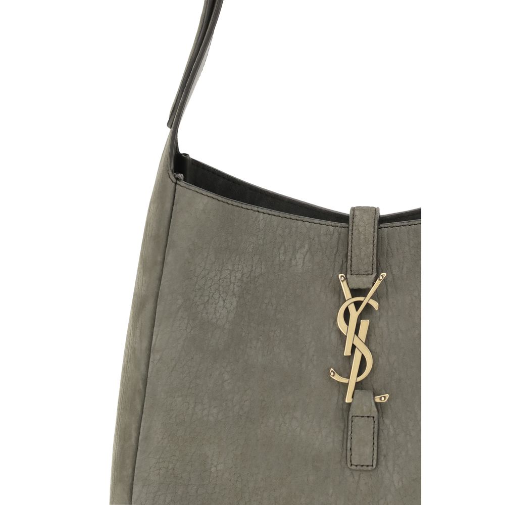 Saint Laurent Gray The 5 À 7 Supple Small Shoulder Bag