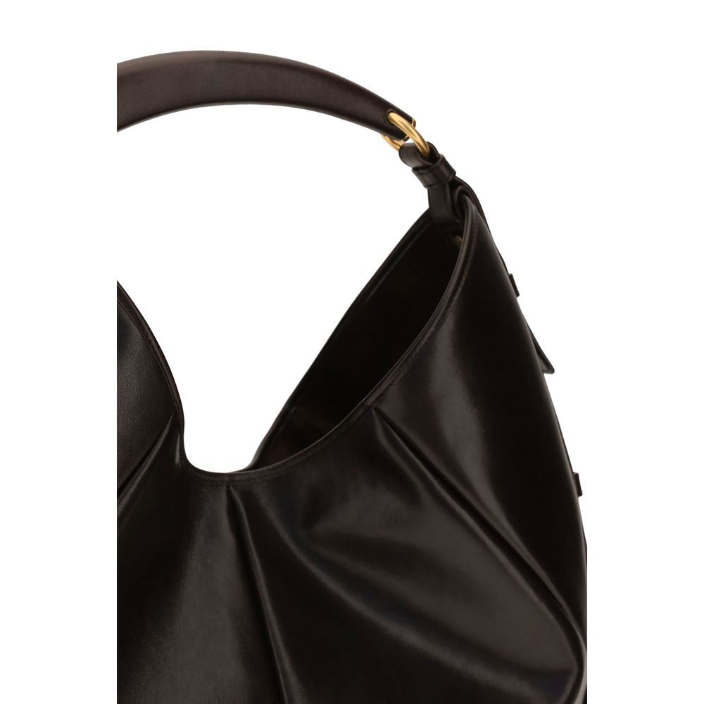 Saint Laurent Brown  Medium Mombasa Shoulder Bag