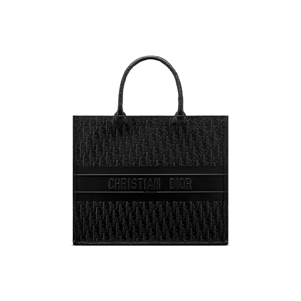 Dior Black Book Tote Bag