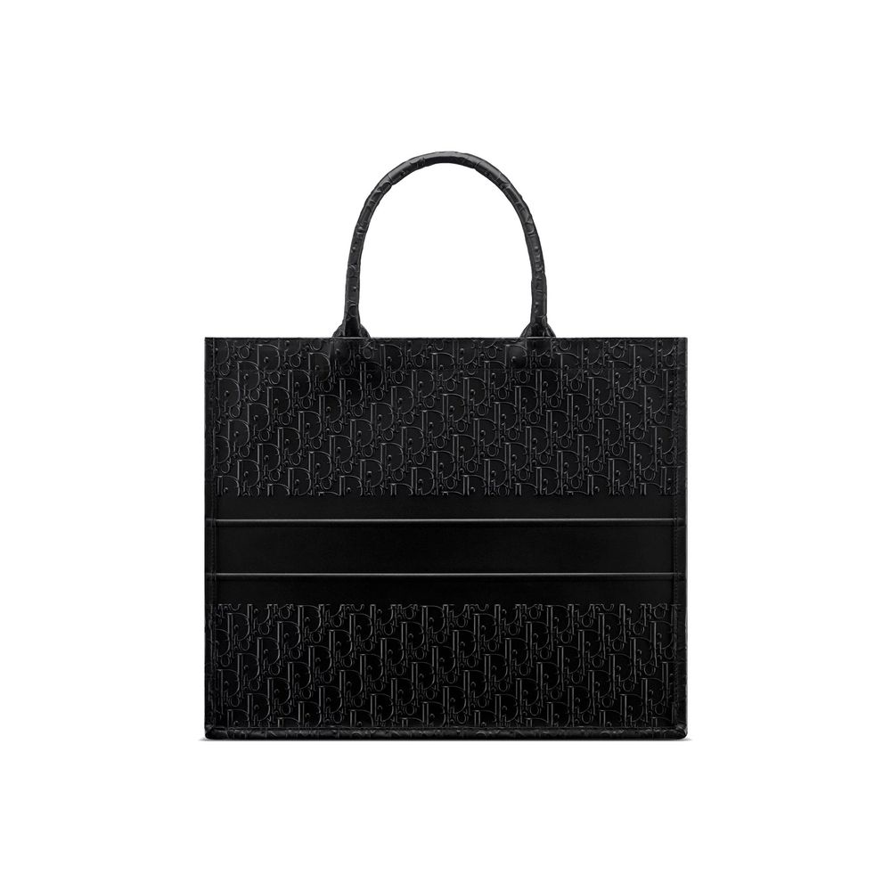 Dior Black Book Tote Bag
