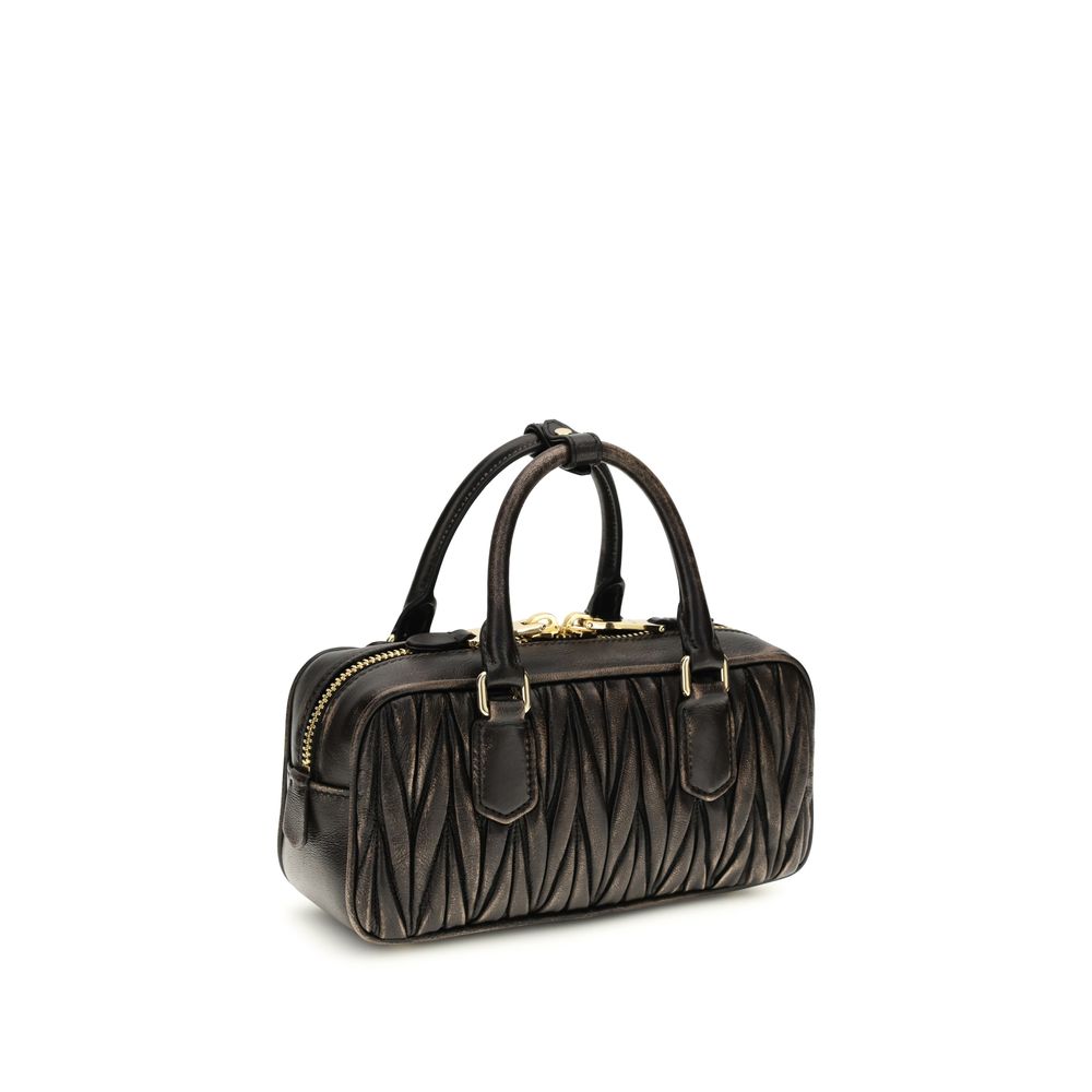 Miu Miu Brown Arcadie Handbag
