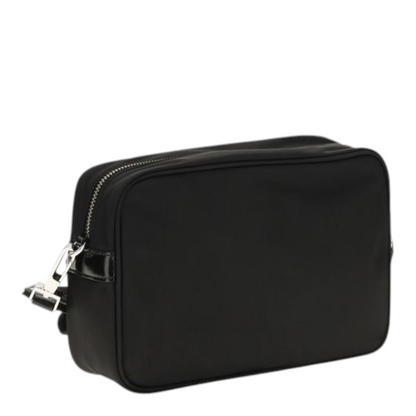 Tory Burch The Virginia Shoulder Bag Black Nylon Synthetic