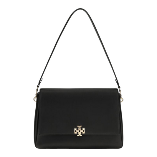 Tory Burch The Charlie Shoulder Bag Black Leather