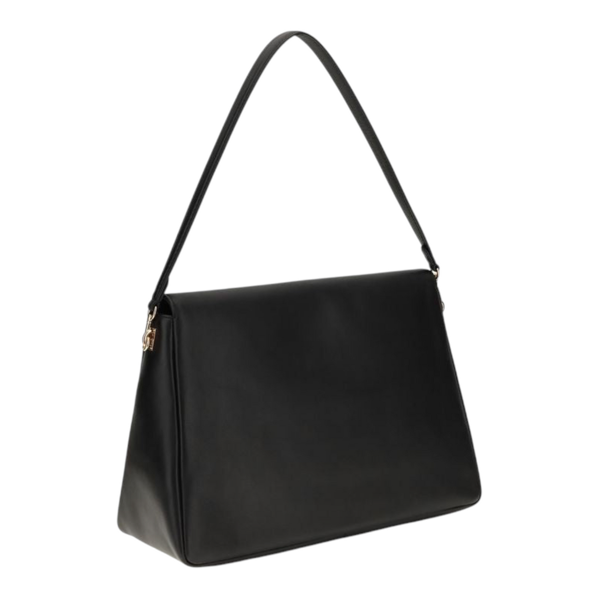 Tory Burch The Charlie Large Shoulder Bag Black Leather