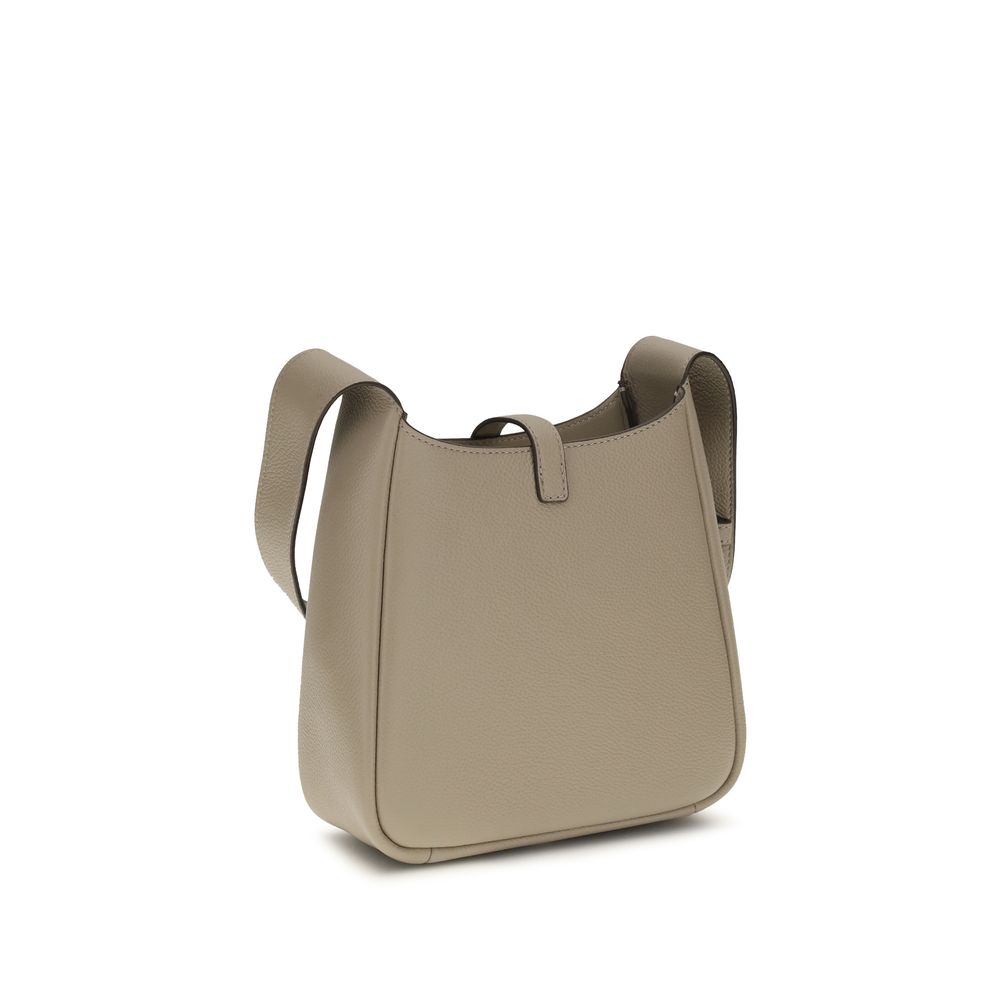 Tory Burch Beige The Miller Swing Crossbody Bag