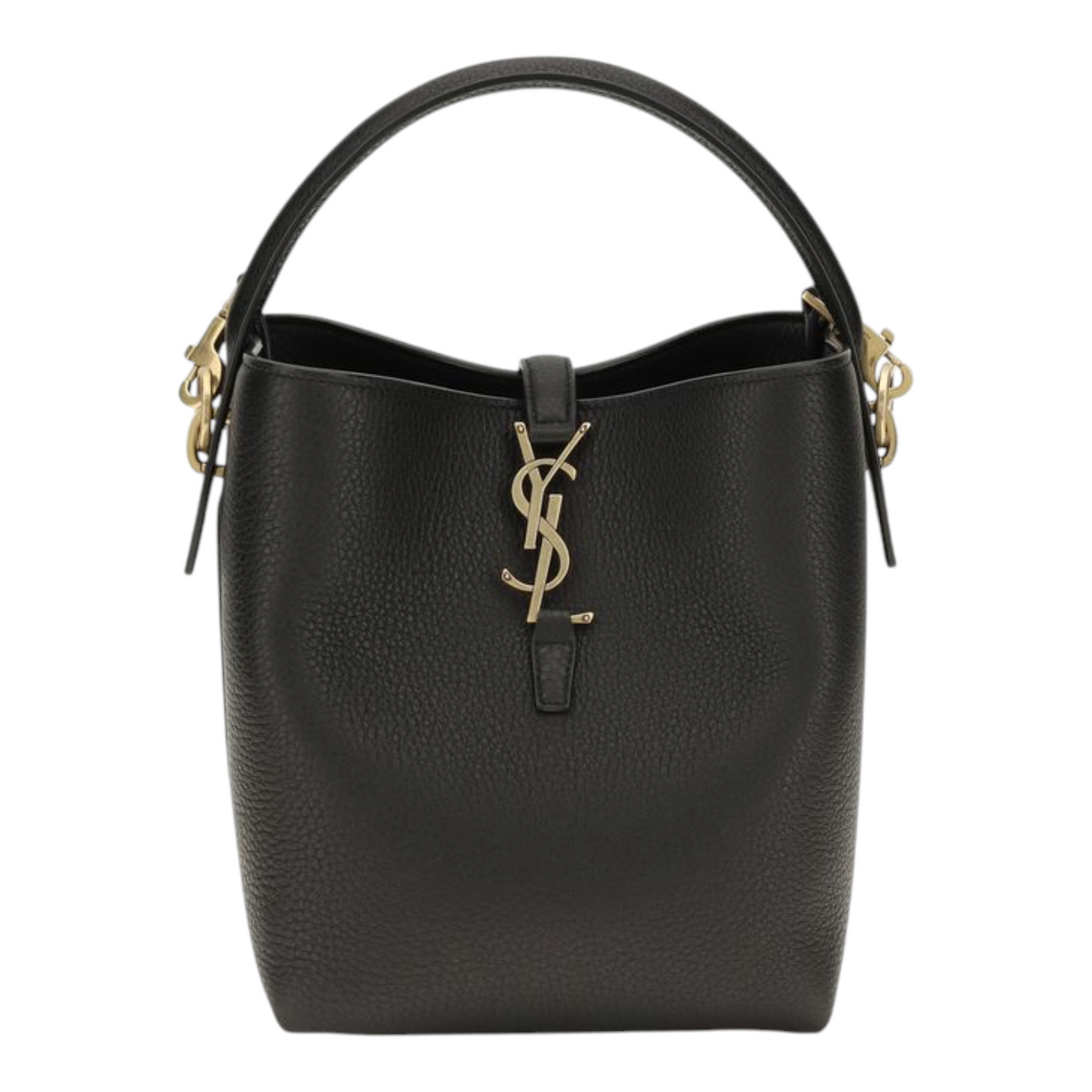 Saint Laurent The Le 37 Bolso Bucket Negro