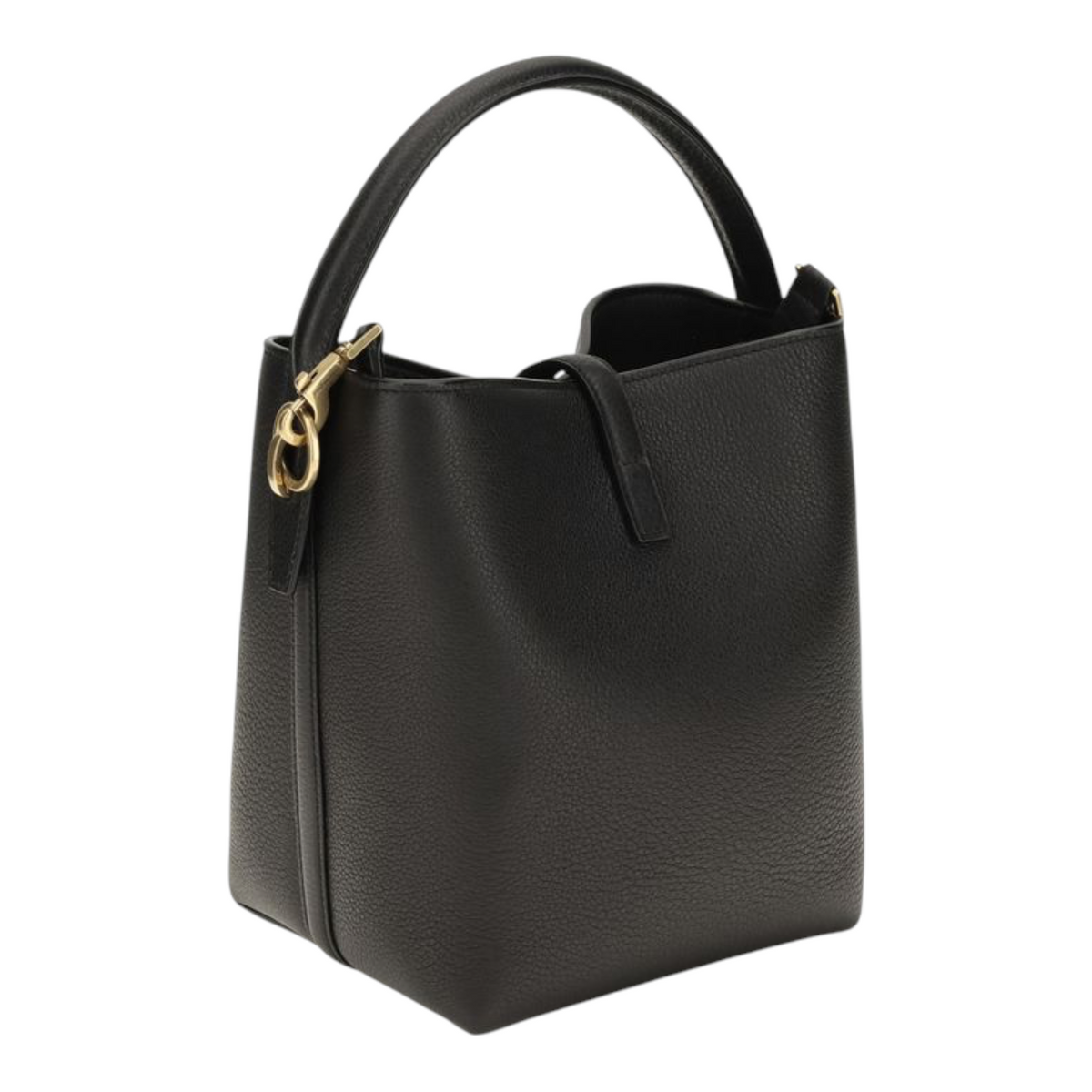 Saint Laurent The Le 37 Bolso Bucket Negro