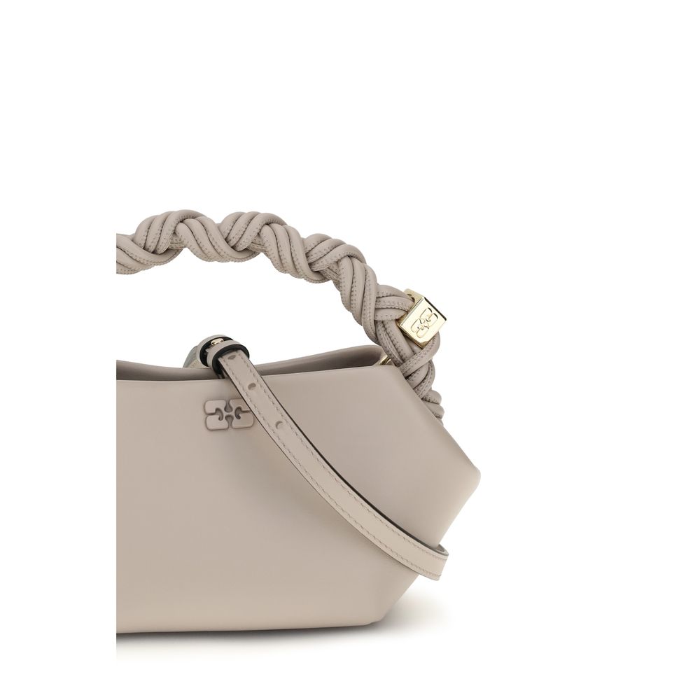 Ganni White Bou Mini Handbag