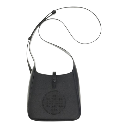 Tory Burch The Miller Swing Crossbody Bag Black Leather