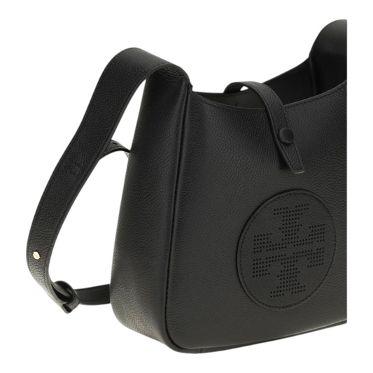 Tory Burch The Miller Swing Crossbody Bag Black Leather