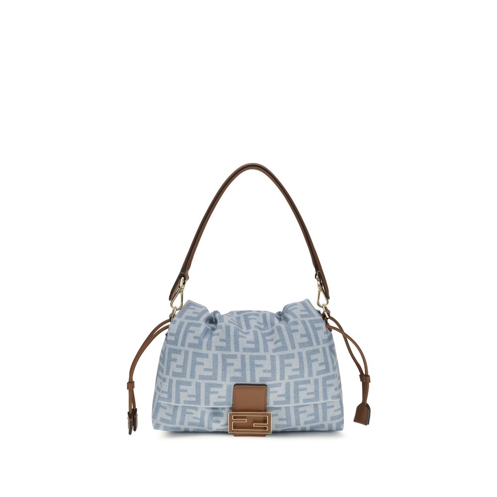 Fendi Blue Medium Mamma Baguette