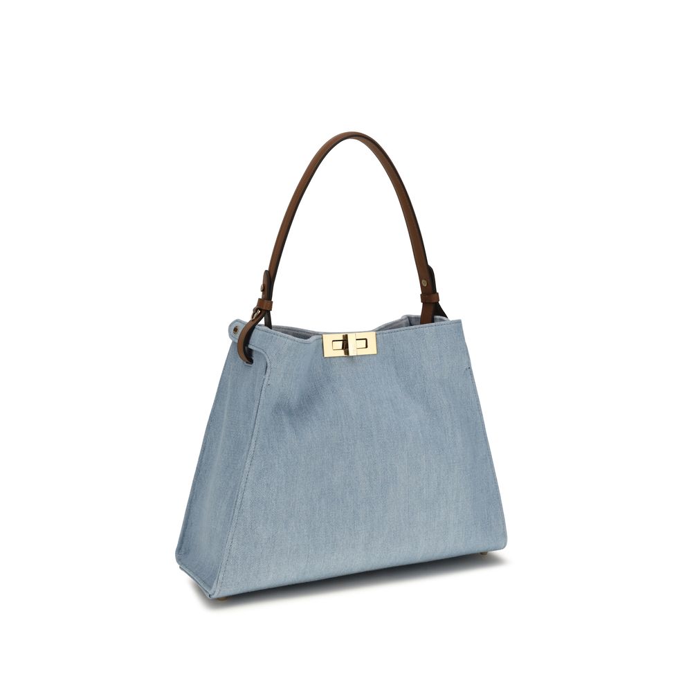 Fendi Blue Medium Way Handbag