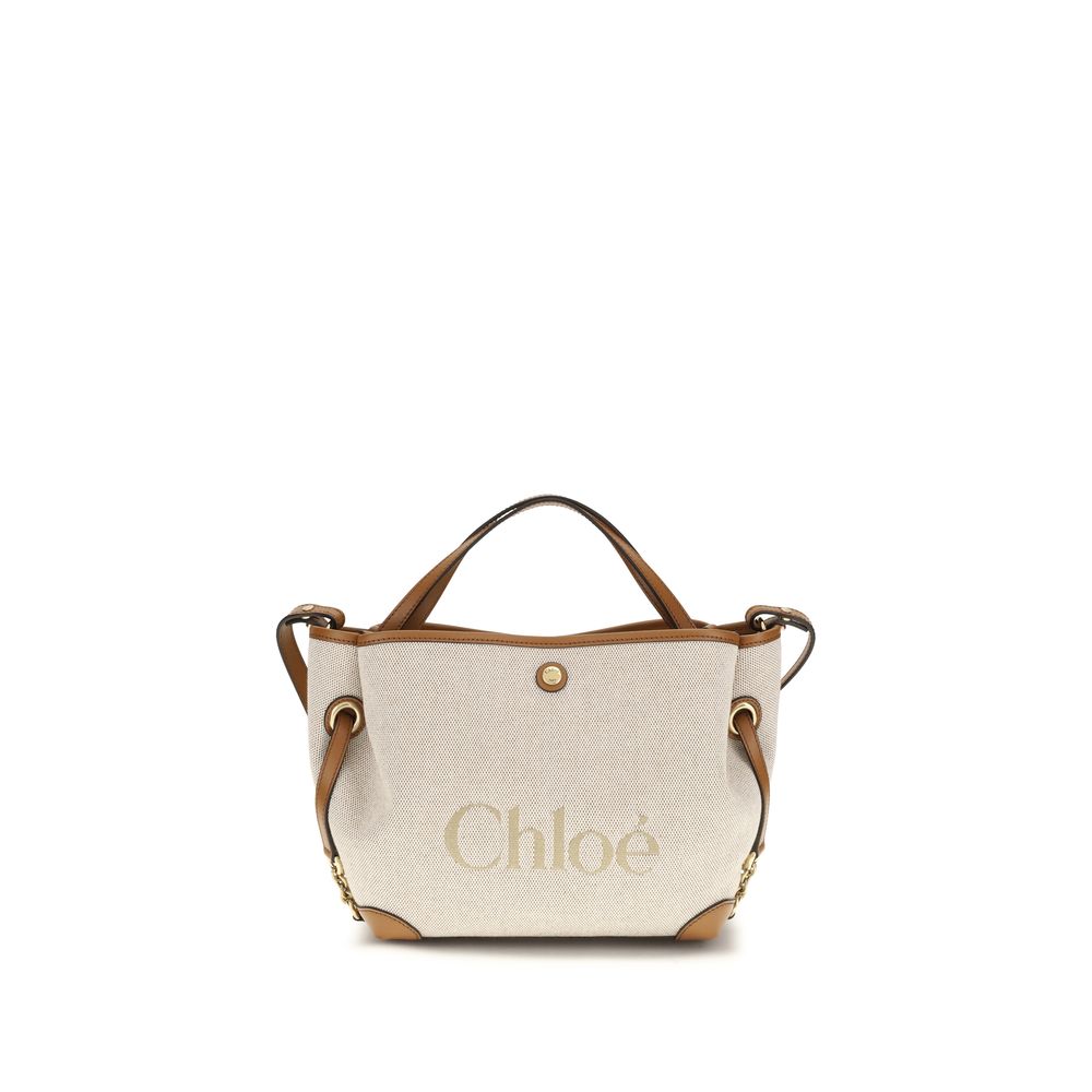 Chloé Beige The Clover Handbag