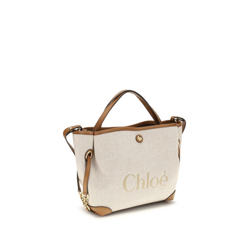Chloé Beige The Clover Handbag
