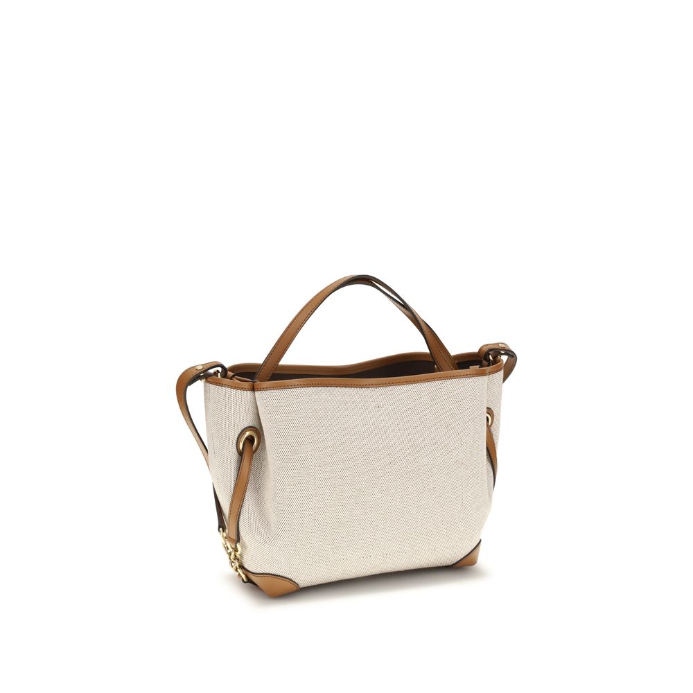Chloé Beige The Clover Handbag