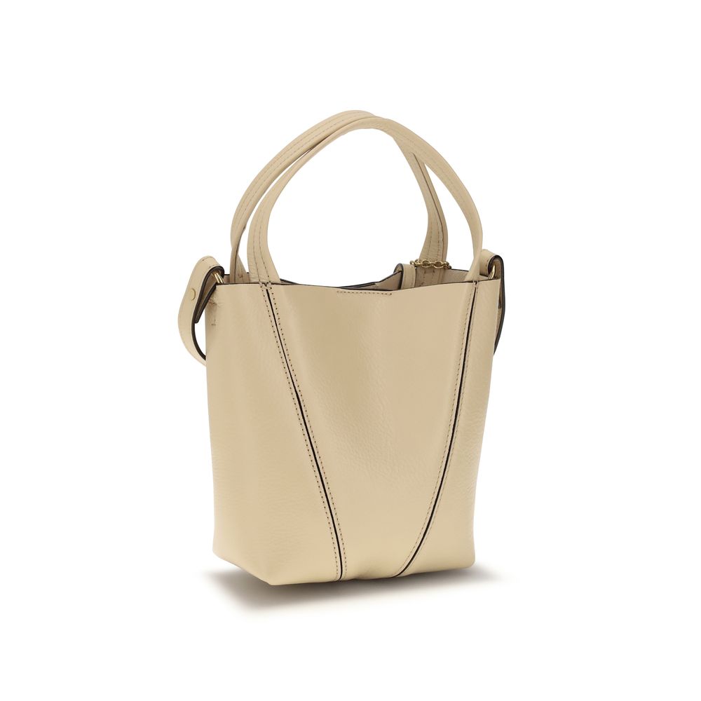 Chloé Beige The Spin Shoulder Bag